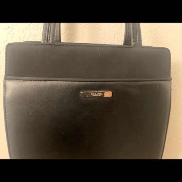 Black Nine West shoulder purse - Picture 6 of 6